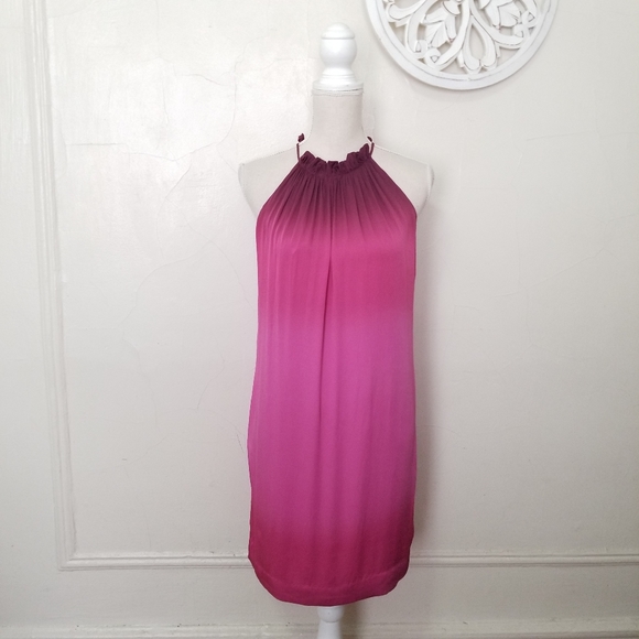 Vince size M silk dip dye dress - Picture 3 of 11